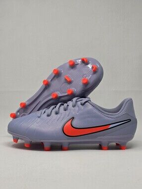 Nike Tiempo Legend 9 FG Soccer Cleats Youth 5.5Y Purple  Boys DV4348-402 New